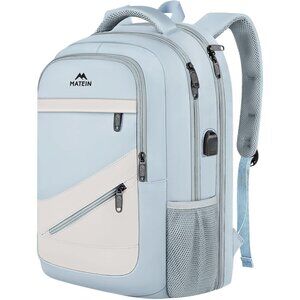 Stylish 30L Laptop Backpack for 17-Inch Devices with USB Port & Travel Features